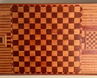 Vintage Chess/Checkers Board