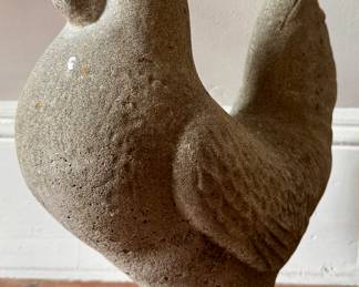Heavy Cement Rooster