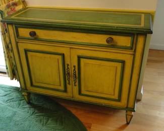 Yellow and green cabinets 2 of these