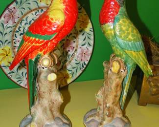 Bird figurines as is