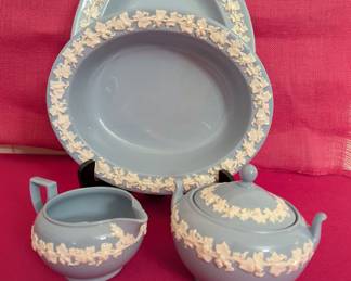 Blue Glossy Wedgewood - All pieces priced individually.
