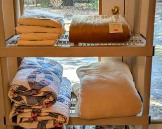 Quilts and Blankets.
