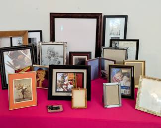 Lots of beautiful frames.