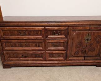 Gorgeous 9-Drawer Dresser - $400 - 68.5" long, 30" tall, 18" deep.