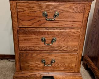 Nightstand - two available - $80 each / 22" wide, 16.5" deep, 27.25" tall.