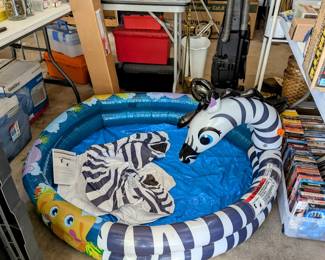 Unique Zebra swimming pool - 2 of them!