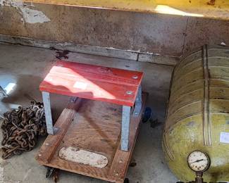 Air tank misc garage items