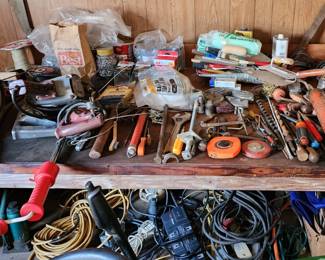 Tools extension cords etc