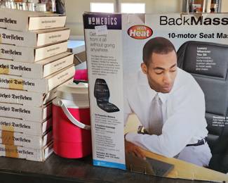 Back massager, plates etc