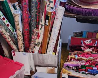 Gift bags wrapping paper