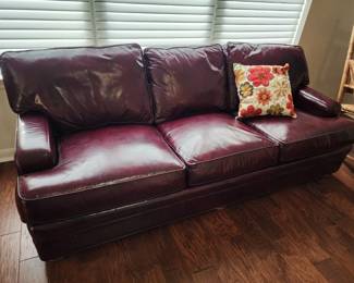 Leather sofa