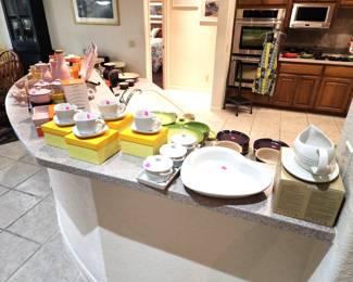 Extensive collection of Le Creuset