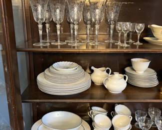 China and crystal sets
