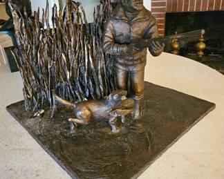 " Field Day " Bronze by Sandy Proctor