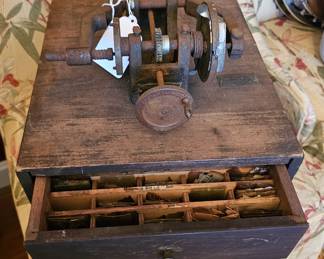 Antique Lens Box 
