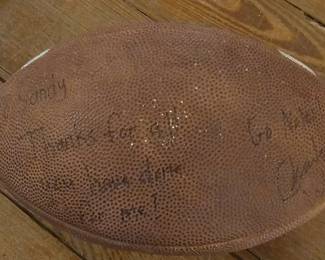 Signature of Charlie Ward