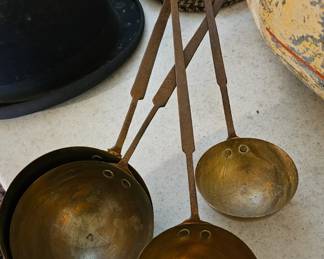 Hand made Copper Ladles