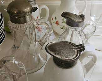 Antique Cruet Pitchers
