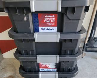 Patroits 4 Week Survival Food Kit