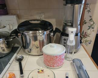 Barton Pressure Cooker (New) Hamilton Beach Blender