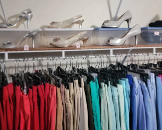 Ladies Pants  size 4,6,& 8 and Ladies Shoes Size 8