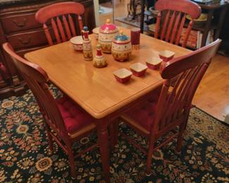 Dining Table with 4 Chairs