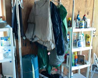 Sleeping bags and camping equipment 