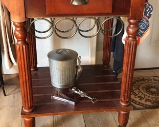 Beautiful Rolling Bar Cart
