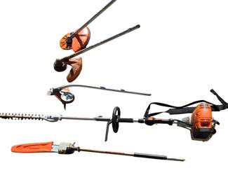 Still KM131R Gas Power Head with 5 Different Attachments