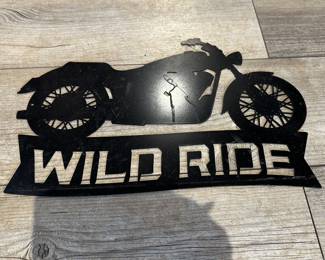 Wild Ride Metal Sign