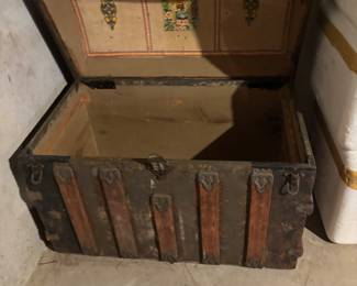 Darling antique trunk