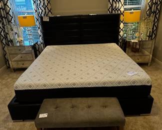 King Size Mattress and Bed frame 