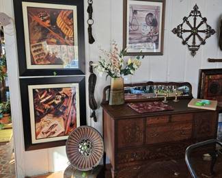 Antique sideboard