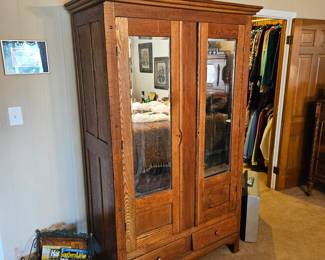 Antique wardrobe