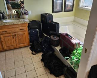 various luggage