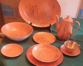 If you thought we were done, we're not.  There is a collection of Dorothy Thorpe glassware.