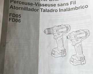 Makita Cordless Driver Drill