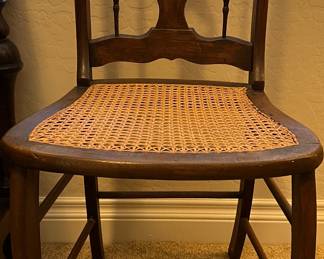 Antique Caned Chair