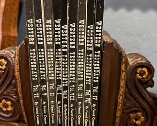 Western Yesterdays by Forest Crossen 9 vol