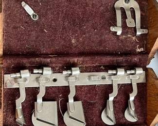 Antique Singer Sewing Machine Parts