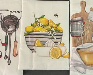 Mary Lake-Thompson Flour Sack Kitchen Towels NIP