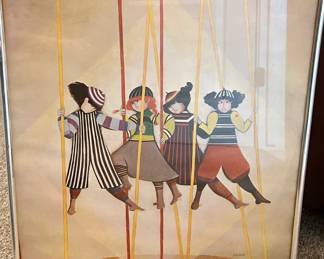 Art Print Graciela Rodo Boulanger Style by Farra Acrobats MCM