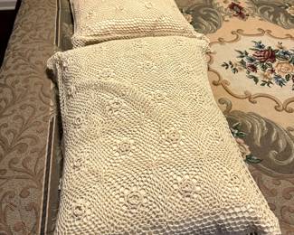 two pillow case set