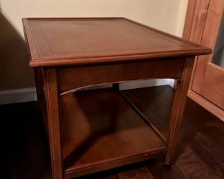 Antique Wooden End Table