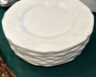 Milk Glass - multiple