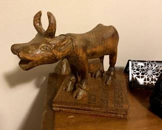 Wooden Funny Cow
