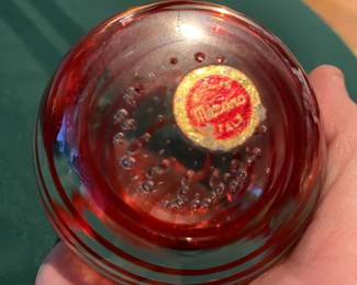 Glass Paperweight - Murano