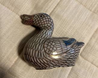 Cloisonne Duck