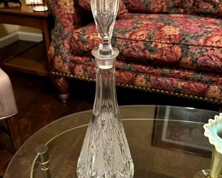 Crystal Decanter with top