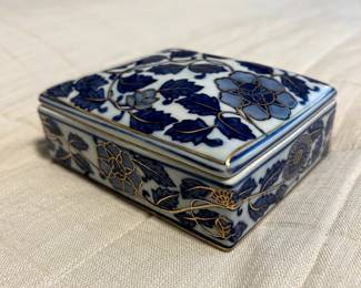 Cloisonne Small Jewelry Box